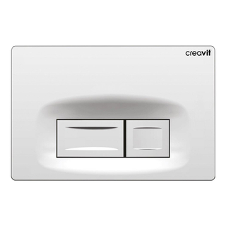 Creavit Panneau de commande - boutons rectangulaires - chrome