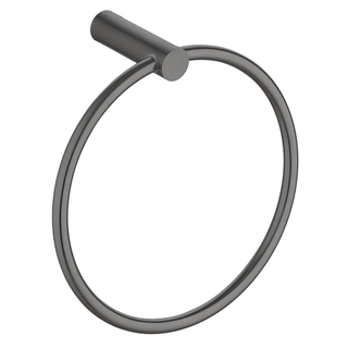 Wiesbaden Ida handdoekring Gunmetal SHOWROOMMODEL