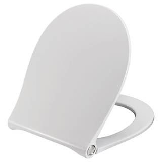 Pressalit Sway uni lunette de toilette et quickrelease blanc