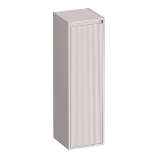 BRAUER Adore Wavy armoire haute 120 avec 1 porte sans poignée ouvrant vers la droite mat sable