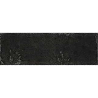 Colorker Enjoy Carrelage à motif bande décoratif - 10x30cm - 8mm - rectifié - Porcellanato - Noir