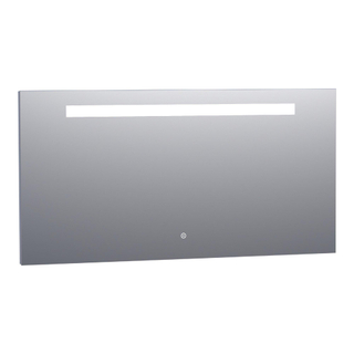 BRAUER Garnet spiegel - 140x70cm - rechthoekig - directe LED-verlichting met dimfunctie en touch-bediening