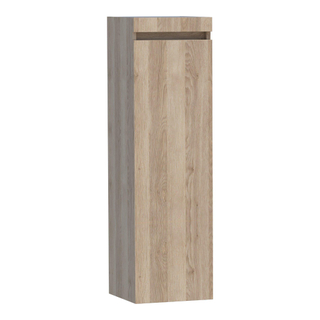 BRAUER Solution Badkamerkast - 120x35x35cm - 1 greeploze linksdraaiende deur - MFC - legno calore