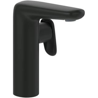 Villeroy & Boch Antao ensemble de robinet à une poignée - avec bonde clic clac - noir mat