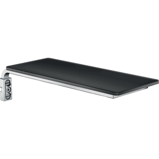 Hansgrohe Casetta Casetta`E porte-savon 20x8cm noir/chrome