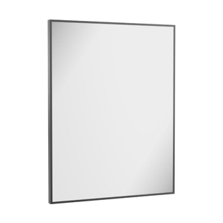 Crosswater MPRO spiegel - 90x70cm - verticaal/horizontaal - geborsteld slate (gunmetal)