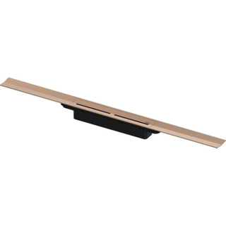 Tece DrainProfile Profil de douche 90cm raccourcissable brushed red gold
