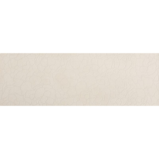 Fap Ceramiche Summer wandtegel - 30.5xx91.5cm - gerectificeerd - Natuursteen look - Sale Flower decor mat (wit)