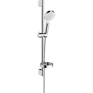 Hansgrohe Crometta vario ensemble de douche 65cm avec porte-savon blanc chrome