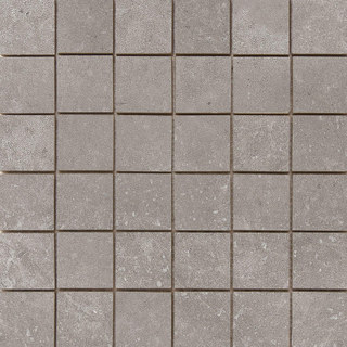 Cifre Ceramica Nexus Carrelage sol - 30x30cm - Pearl mosaïque mat (gris)