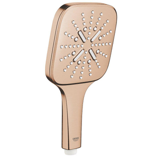 GROHE Rainshower SmartActive 130 Cube Douche à main Warm sunset brossé
