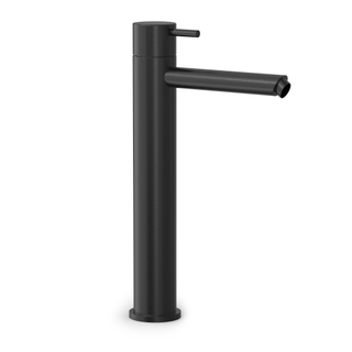 Robinet mélangeur lavabo Hotbath COBBER sans bonde Noir brossé PVD