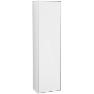 Villeroy & Boch Finion hoge kast 1 deur 41.8x151.6x27cm rechts glossy wit