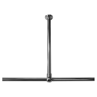 Tige De Tension De Douche – Chromé – Ajustable Pour Trois Paniers – Neuf