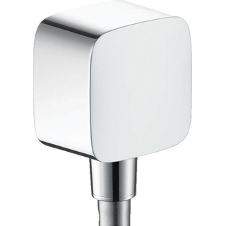 Hansgrohe Fixfit E Coude de raccord mural plastique chrome