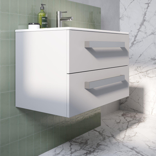 BRAUER Meubelgreep opbouw model E 128 mm aluminium