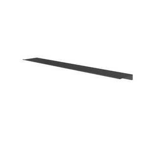 Hotbath &MORE Planchet - 80cm - inclusief bevestigings rails - Geborsteld zwart PVD