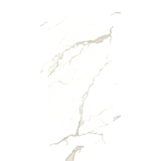 Adema Deco - panneau mural - 280x96.5cm - SPC - 3mm épaisseur - aspect marbre blanc