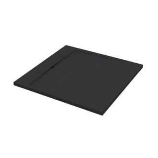 Best Design Decent douchebak Just Solid 90x90x3,5cm zwart SHOWROOMMODEL