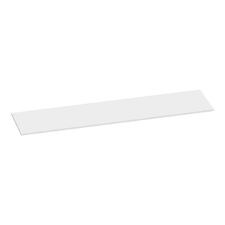 Ichoice Plan vasque MDF 200 Blanc Mat (18 mm) 198.6x1.8x46cm MDF (laqué) Blanc mat