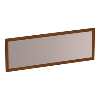 Miroir BRAUER Citrine - 200x70cm - rectangulaire - lamelles chêne marron