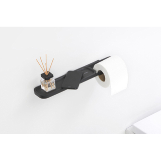 Porte-rouleau de papier toilette Brabantia MindSet - 44x11x5cm - étagère - sans couvercle - gris minéral infini