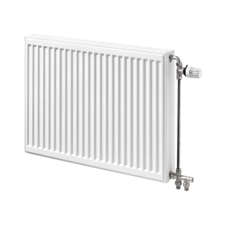 Henrad Compact All In paneelradiator 60x60cm type 11 588watt 4 aansluitingen Staal Wit Glans