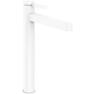 Hansgrohe Finoris Mitigeur lavabo highriser 260 bonde pop-up blanc mat