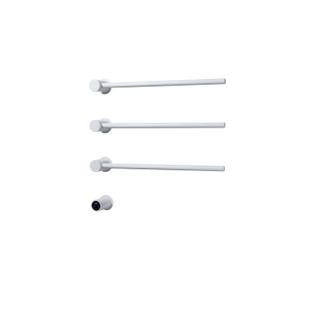 Rosani THREE Radiateur sèche-serviettes électrique - 52x54x13cm - 30 watts - blanc mat