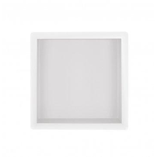 Wiesbaden niche encastrable 30x30x10cm blanc mat
