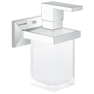 GROHE Allure Brilliant Distributeur de savon - 150ml - avec support - verre - chrome