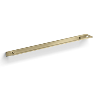 Clou Fold handdoekrek 60 cm goud geborsteld PVD