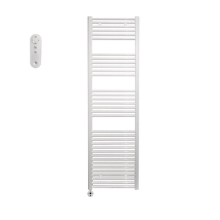 Sanicare HVS Radiateur électrique - 172x60cm - 1127W - avec télécommande - thermostat - blanc - en bas à gauche - blanc