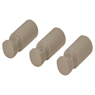 Haceka Monte supports de fixation - pour radiateur - quartz brillant