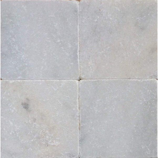 SAMPLE Kerabo Carrelage sol et mura anticato - effet pierre naturelle - Blanc tambouriné