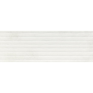 Baldocer Ceramica Code wandtegel - 40x120cm - Rechthoek - 11mm - gerectificeerd - Betonlook - Tesla white