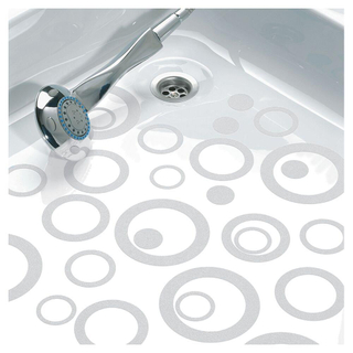 Sealskin Waterrings Autocollants antidérapants 6 pièces PVC transparent