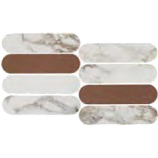 Vtwonen Carreaux Flakes Carreau de sol et de mur - 120X120cm - 9,5mm - carré - rectifié - Porcellanato Starlight Mat