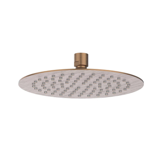 IVY Douche de tête - slim - 20cm - buses anticalcaire - Eco-air - Cuivre mat brossé PVD