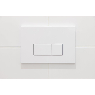 QeramiQ Dely Swirl Toiletset - 36.3x51.7cm - Geberit UP720 Duofix Sigma inbouwreservoir - 35mm zitting - glans witte bedieningsplaat - rechthoekige knoppen - beige