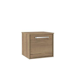 Crosswater infinity ensemble de meubles de salle de bain - plan de vasque windsor oak meuble - 50x45x45cm - 1 tiroir - windsor oak