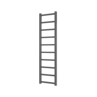 Plieger Magro Square Nexus elektrische designradiator - 114x30cm - 200W - zilver metallic
