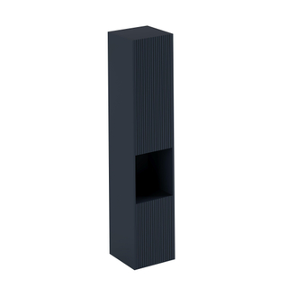 Thebalux Modena Hoge Kast - 36x35x165cm - links draaiend - 2 deuren - push open - Royal Blue