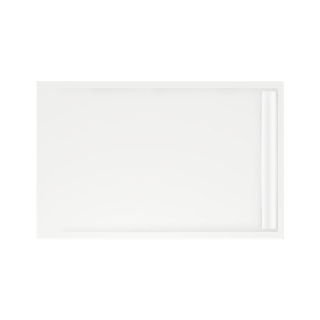 Xenz Easy Tray douchevloer - 140x90x5cm - acryl - zonder gootcover - wit