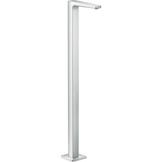 Hansgrohe Metropol plan de couverture pour sortie verticale de baignoire chromé