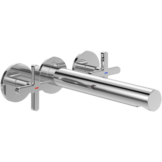 Villeroy & Boch Loop & Friends ensemble de robinet à 3 trous - chrome