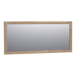 BRAUER Natural wood spiegel 160x70cm zonder verlichting rechthoek Grey oak