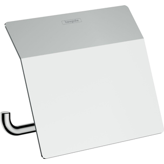 Hansgrohe Addstoris Porte-rouleau WC avec abattant chrome