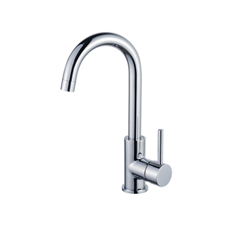 FugaFlow Eccelente Sobrado Mitigeur lavabo rehaussé avec bec rotatif Chrome