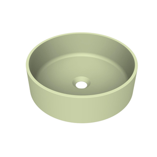 Arcqua Case vasque à poser - ronde - 40cm - mat pastel vert